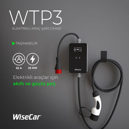 حامل تعليق لجهاز الشحن المحمول WiseCar متوافق مع WTP3