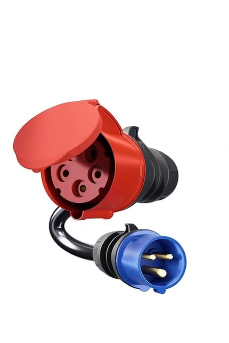 WiseCar 电动汽车充电器三相 5x32A 转单相 3x32A 家用插座转换器