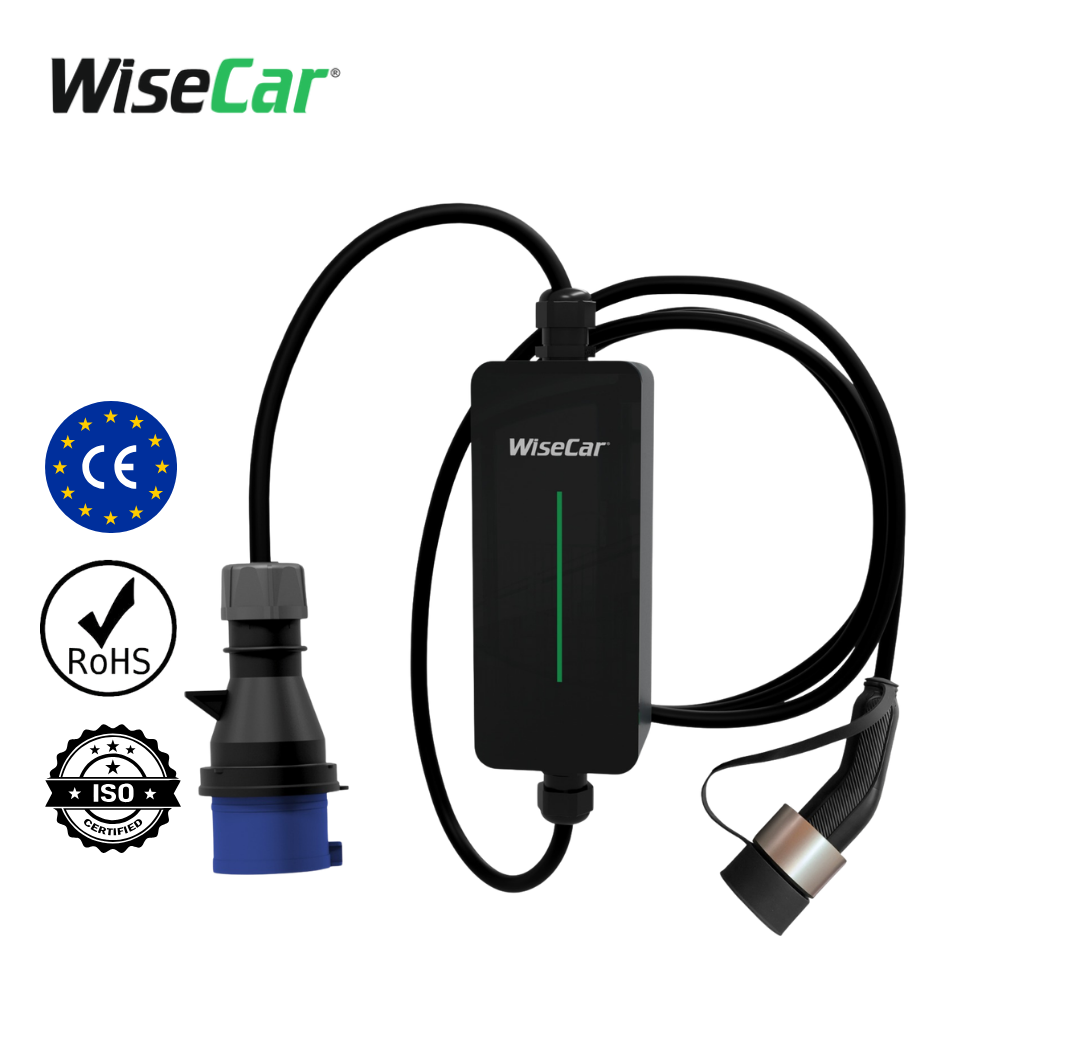 WiseCar WTP2｜7.4kW & 3.5kW 智能电动汽车充电器